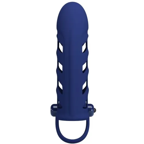 Altaf Vibratorring Mit Silikonhülle Blau – Pretty Love
