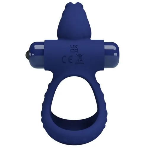 Luchito Double Vibrating Ring Rabbit Blue – Pretty Love