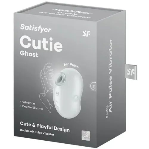 Cutie Ghost Auflegevibrator Weiss | Satisfyer