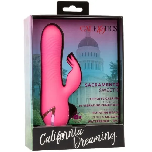 Sacramento Sweetie Rabbit Vibrator Pink | Calexotics