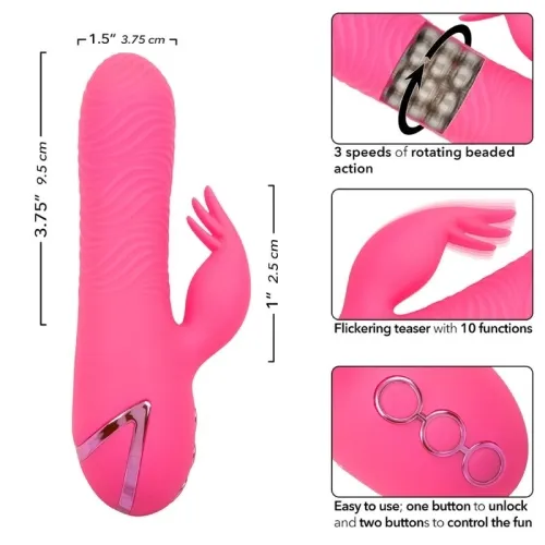 Sacramento Sweetie Rabbit Vibrator Pink | Calexotics