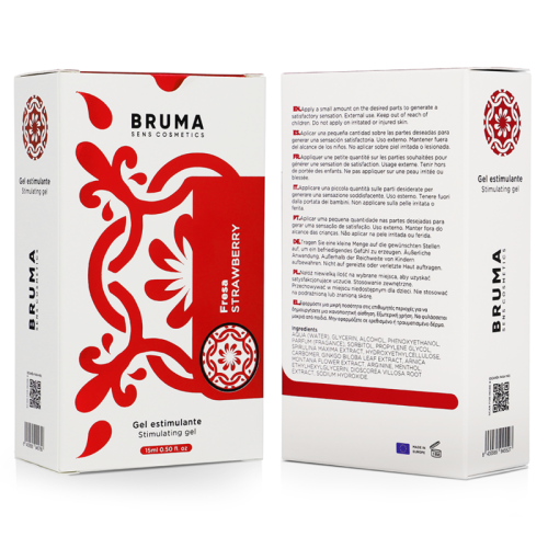 Erdbeergeschmack Intensivierender Balsam 15ml | Bruma