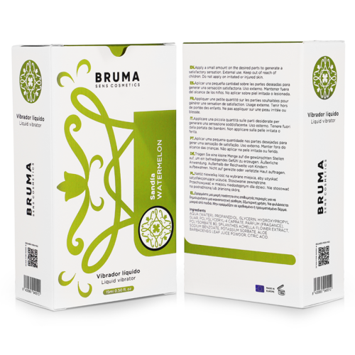 Flüssiger Vibrator Ultra Gleitende Wassermelone 15ml | Bruma