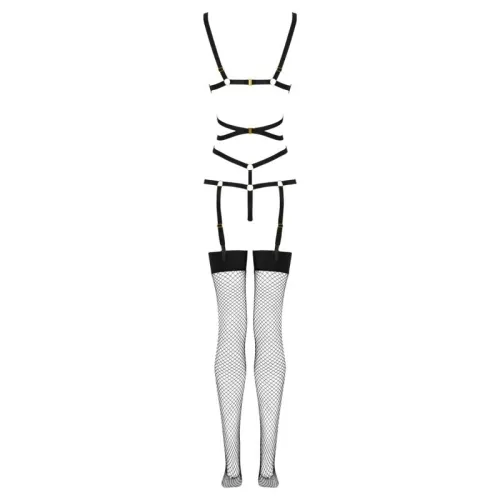 Thiara Set Body + Stockings Black L/Xl – Livco Corsetti Fashion