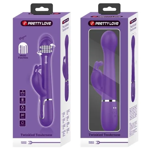 Dejon Rabbitvibrator 3 In 1 Lila | Pretty Love