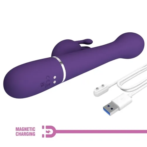 Dejon Rabbitvibrator 3 In 1 Lila | Pretty Love