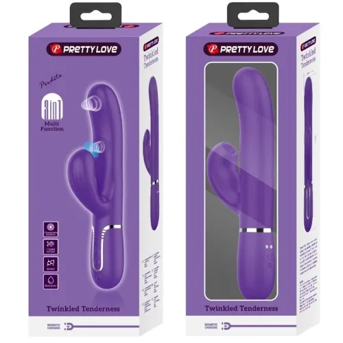 Perlita G-Spot Vibrator 3 In 1 Lila | Pretty Love