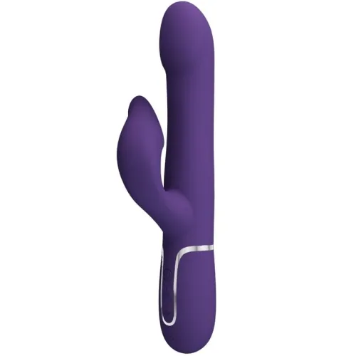 Zalin Rabbit Vibrator Beads 4 In 1 Purple | Pretty Love