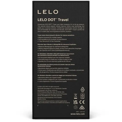 Dot Travel Klit Stimu Lila | Lelo