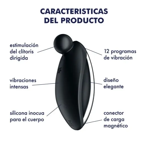 Spot On 2 Clitoral Vibrator Black | Satisfyer