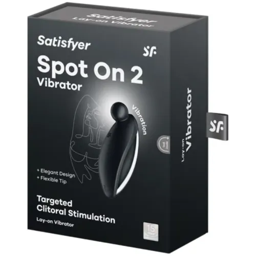 Spot On 2 Clitoral Vibrator Black | Satisfyer
