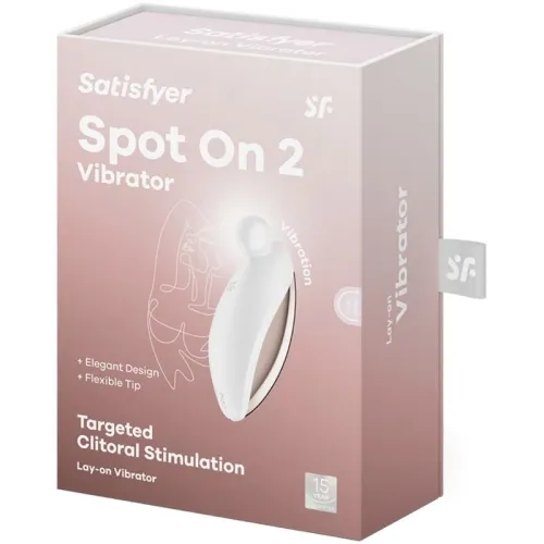 Spot On 2 Auflegevibrator Weiss | Satisfyer