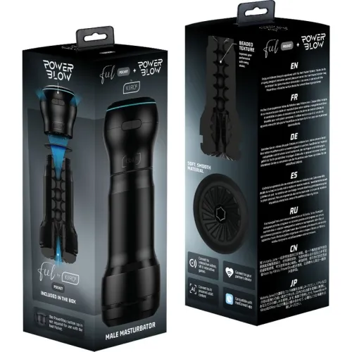 Pocket Masturbator for Men + Power Blow – Kiiroo