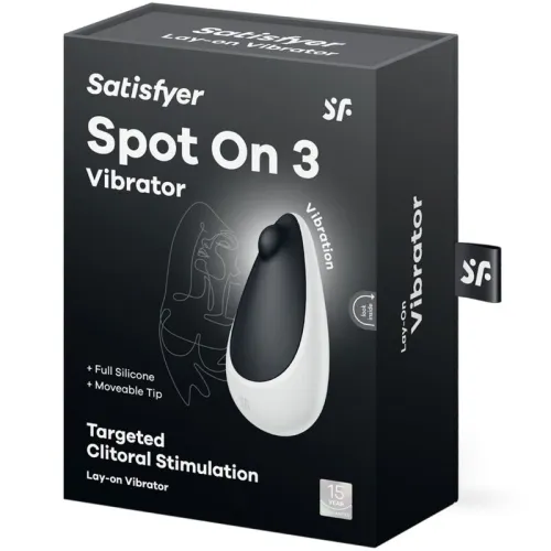 Spot On 3 Schwarzer KlitorasStimulator | Satisfyer