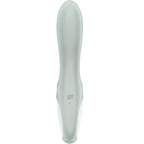 Air Pump Booty 3 Inflatable Anal Vibrator Gray Green | Satisfyer