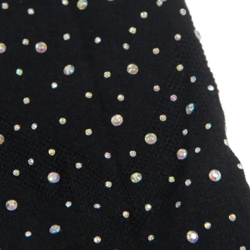 Mesh Bodystocking With Brilliant Diamonds Black – Sublime
