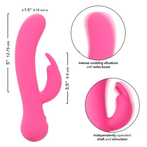 First Time Vibrator Rabbit Wiederaufladbar Rosa | Calex