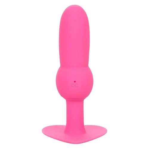 First Time Anal Plug With Bead Probe 10 Modes Pink – Calex