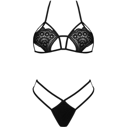 Jimena Lc 20216 BH + String Schwarz OneSize | Livco Corsetti Fashion