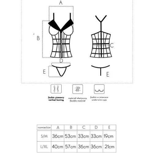 Laura Korsett + String S/M – Livco Corsetti Fashion