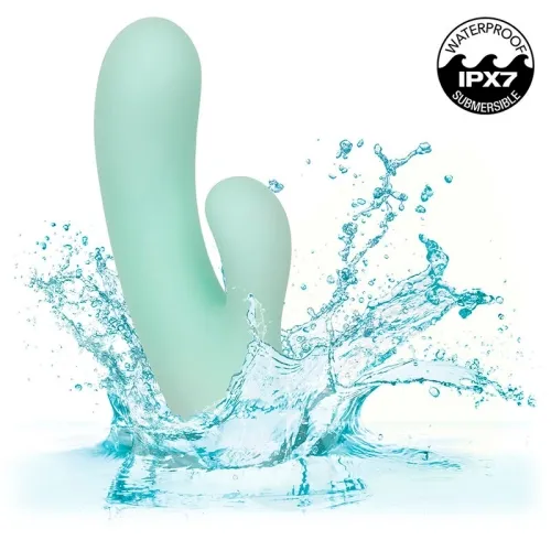 Pacifica Fiji Vibrator & EStimulator G-Spot 10 Modes Aqua | Calex