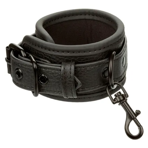Nocturnal Leder Handgelenk Manschetten Schwarz – Calex