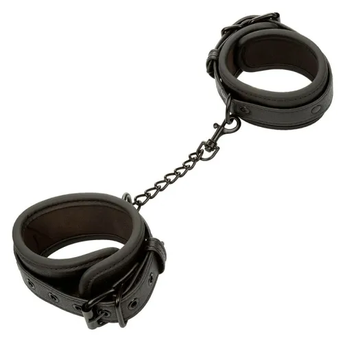 Nocturnal Fussmanschetten Leder Schwarz – Calex