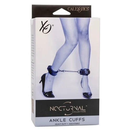 Nocturnal Fussmanschetten Leder Schwarz – Calex
