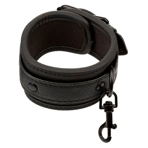 Nocturnal Fussmanschetten Leder Schwarz – Calex