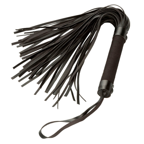 Nocturnal Flogger Leather Black | Calex