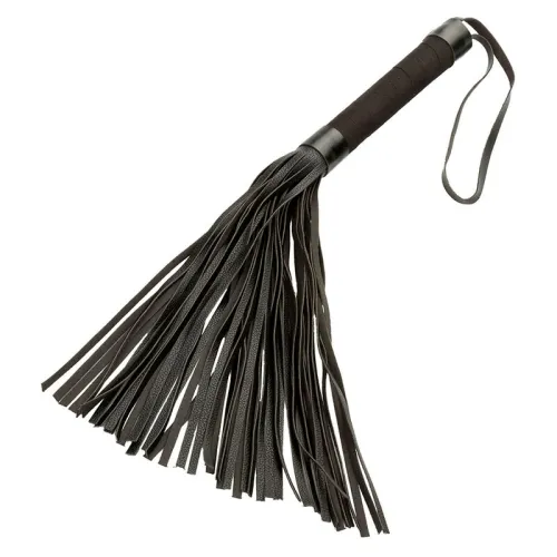 Nocturnal Flogger Leather Black – Calex