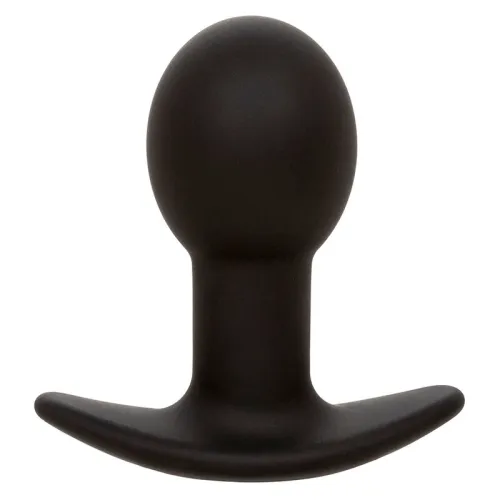 Rock Bottom Anal Plug 10 Modes Silicone Black – Calex