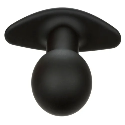 Rock Bottom Anal Plug 10 Modes Silicone Black – Calex