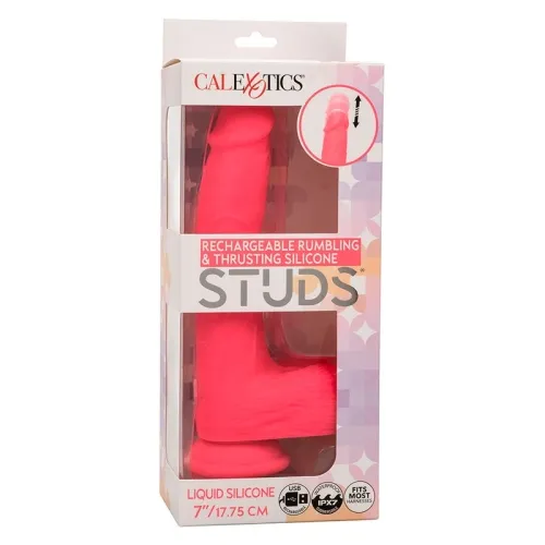 Studs Realistischer Vibrator 10 Modi Rosa | Calex