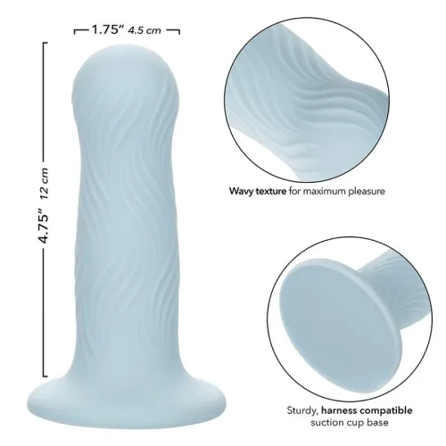 Wave Rider Schaumstoff-Analplug Blau – Calex