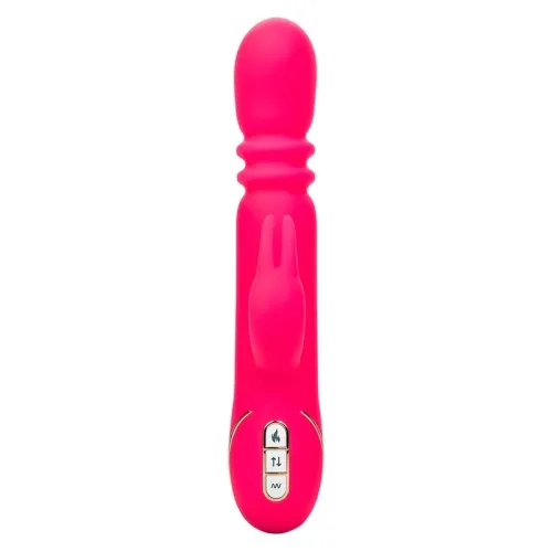 Jack Fantasy Triple Heated Vibrator Rabbit Pink | Calex