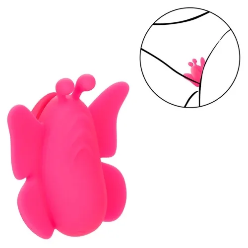 Neon Vibes The Flutter Vibe Stimulator 10 Modes Pink | Calex