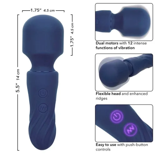 Charisma Charm Massager 12 Modes Purple – Calex