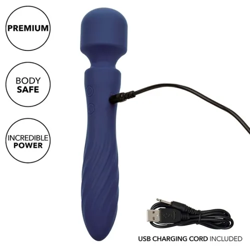Charisma Mystique Massager Dual Motor 12 Modes Purple – Calex