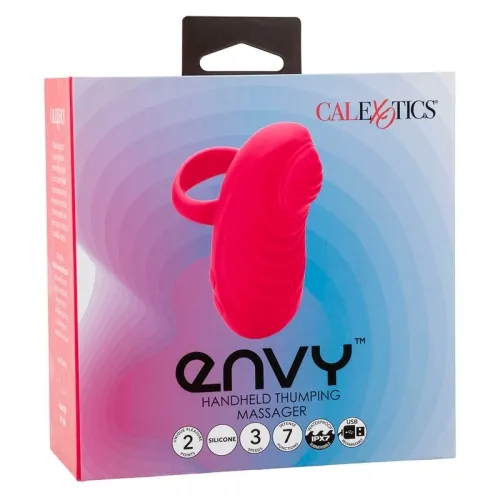 Envy Hand Massager with Rolling Ball, 7 Modes, Pink | Calex