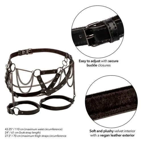 Euphoria Multichain Oberschenkelharness Premium – Calex
