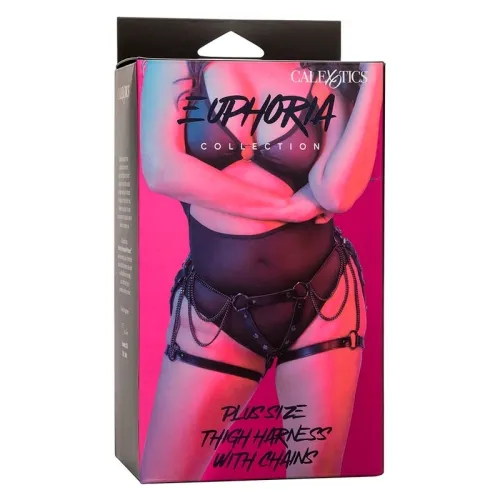 Euphoria Multichain Oberschenkelharness Premium Plus Größe – Calex
