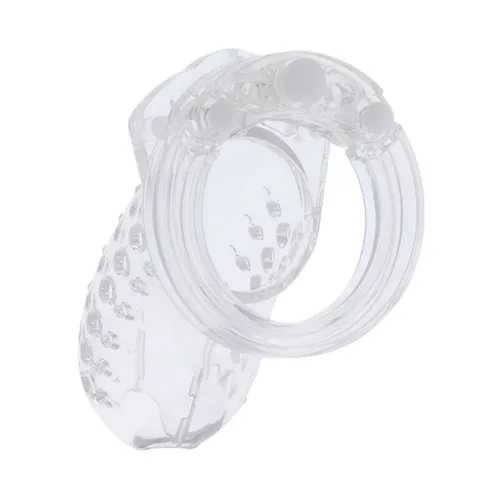 Extreme Penis Cage Acrylic Adjustable Clear – Hidden Desire