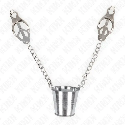 Nippelklemmen Mit Eimer Silber – Kink