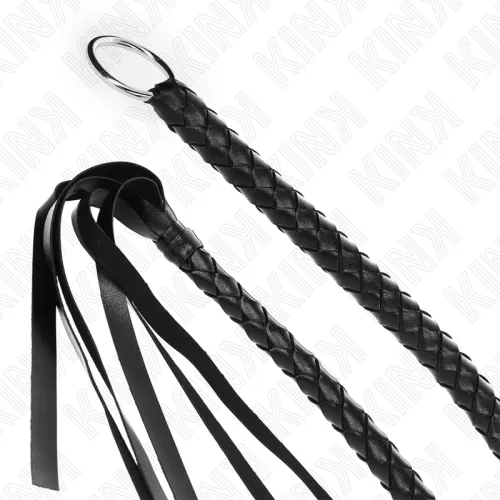 Snake whip with black hand ring 65cm – Kink