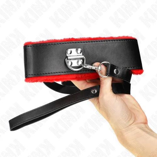 Halskette Mit Leine 116cm Mit Rotem Lederband – Kink