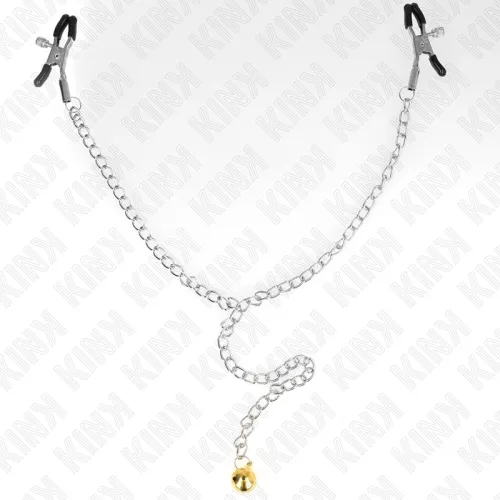 Chain nipple clamps with bell 30cm – Kink