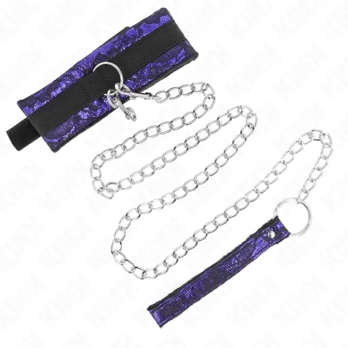 Halskette Aus Samtspitze 105cm Mit Nylonbesatz – Kink