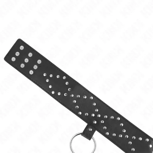Halskette 65cm Mit Leine Mit Silbernen Nieten Modell 3 – Kink