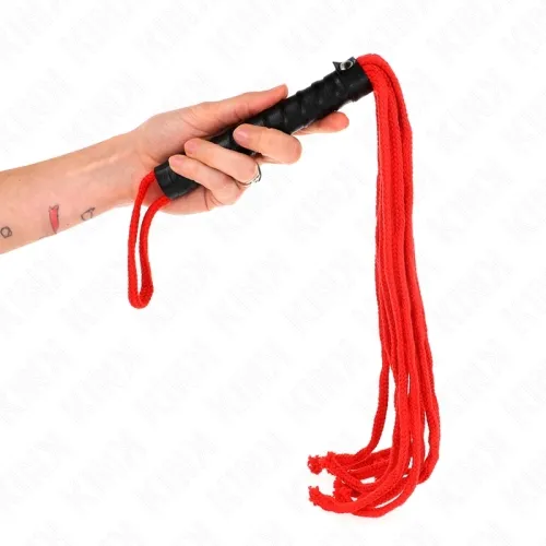Rojo Rope Whip 56cm – Kink